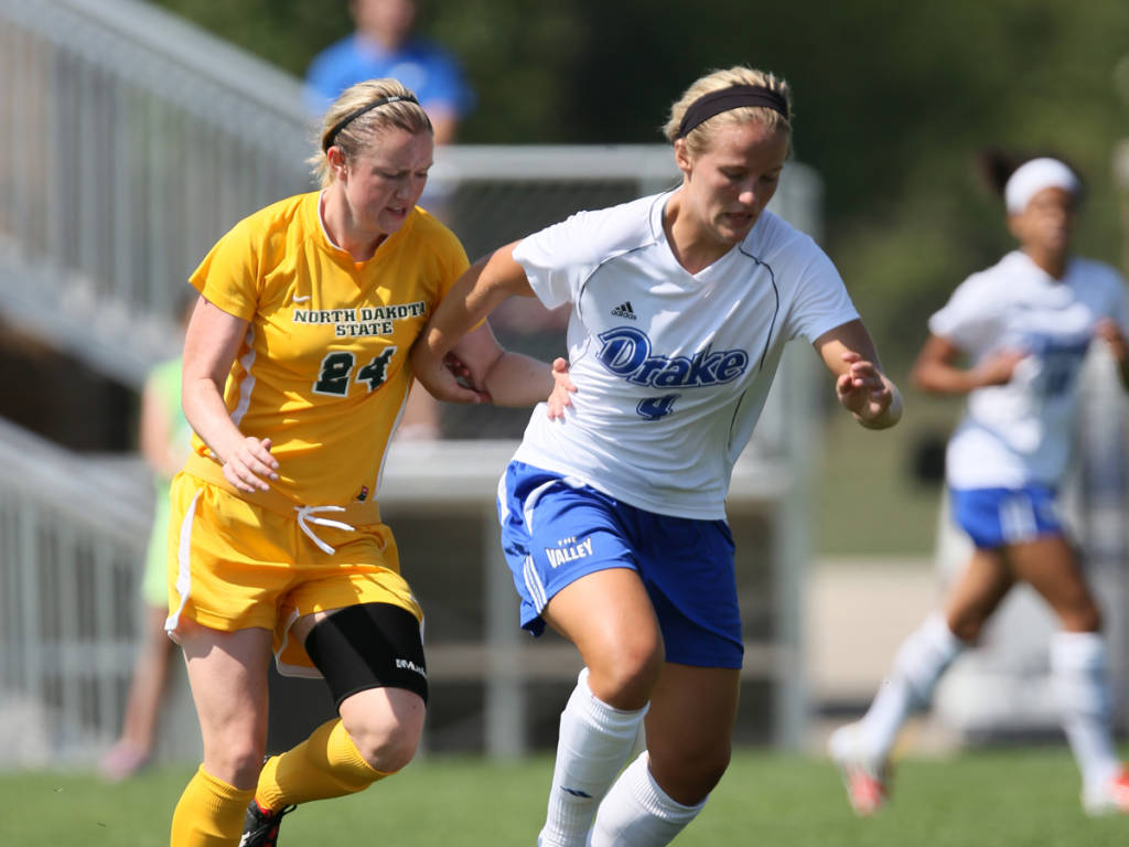 Drake University Athletics Withstands Late Umkc Charge To