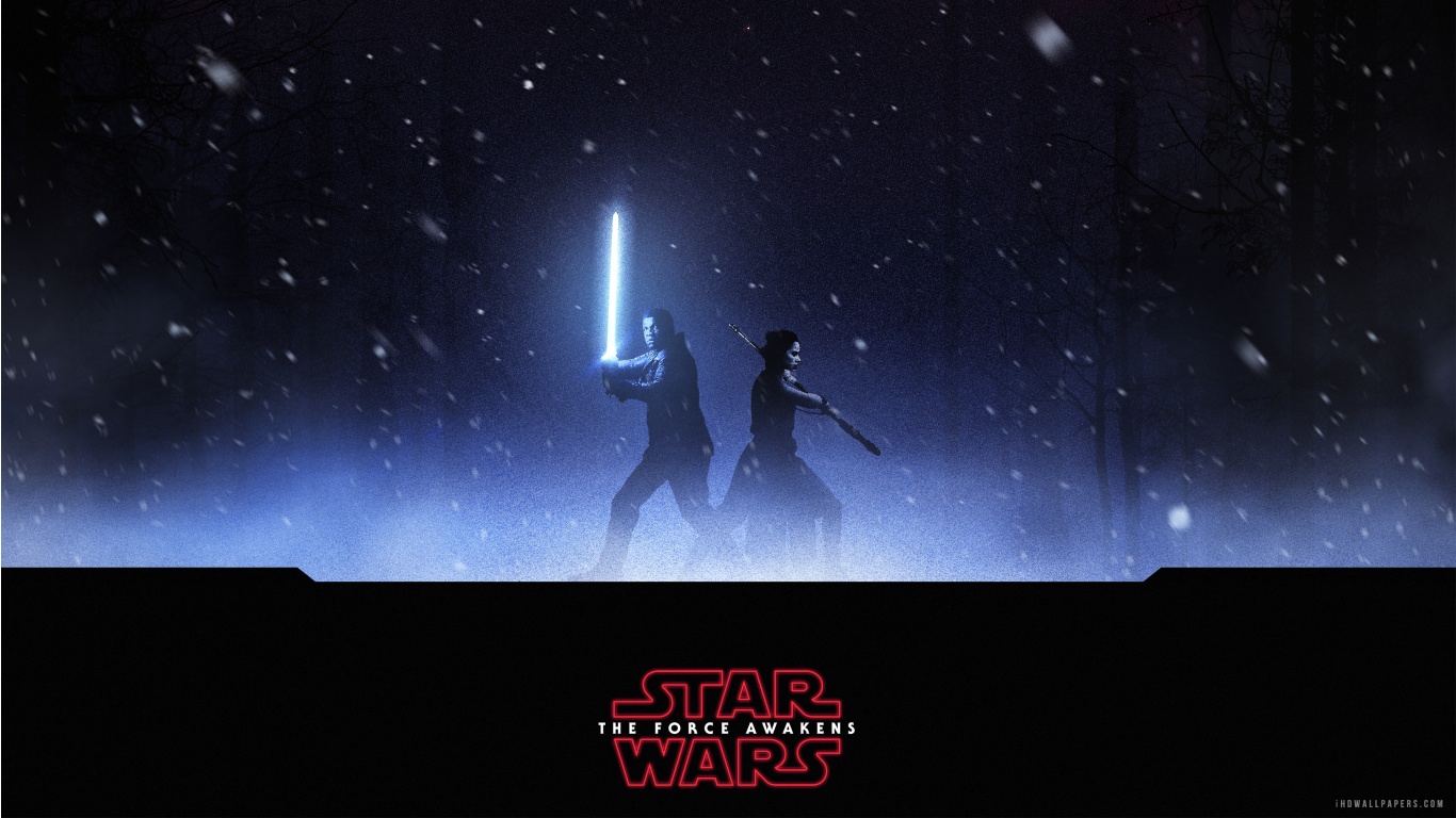 Finn Rey Star Wars The Force Awakens HD Wallpaper IHD