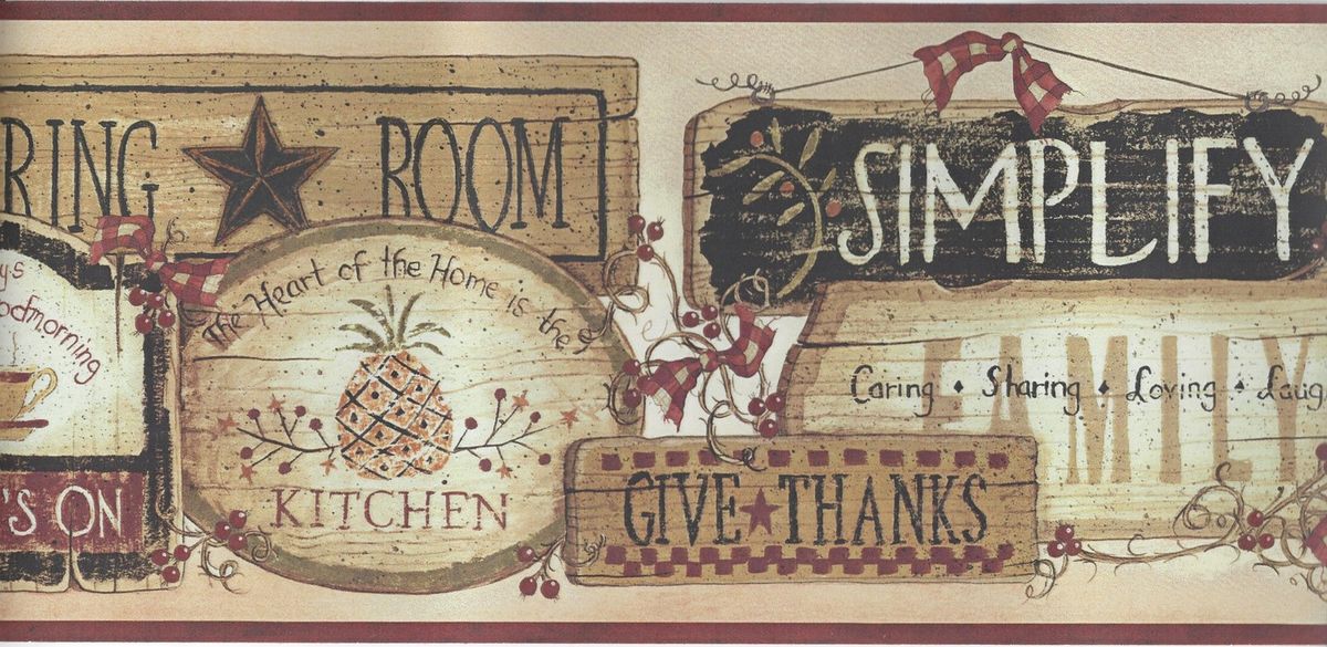 Free download country kitchen wallpaper borders wwwhigh definition