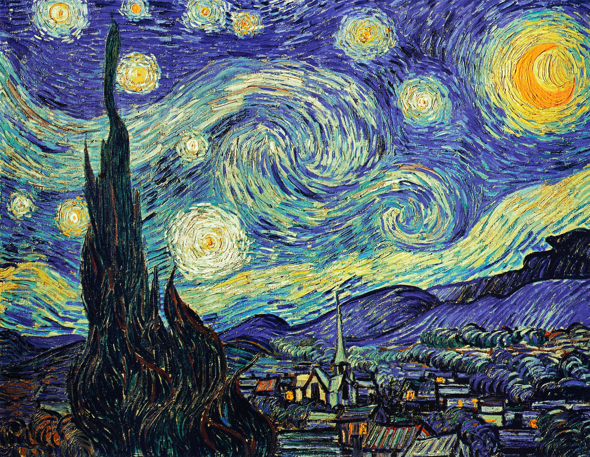 Vincent Van Gogh Self Portrait Painting UHD 4k Wallpaper Off