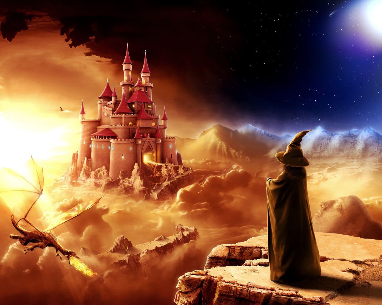 Wizard Desktop Wallpaper On