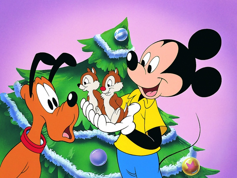 Mickey And Plutos Christmas