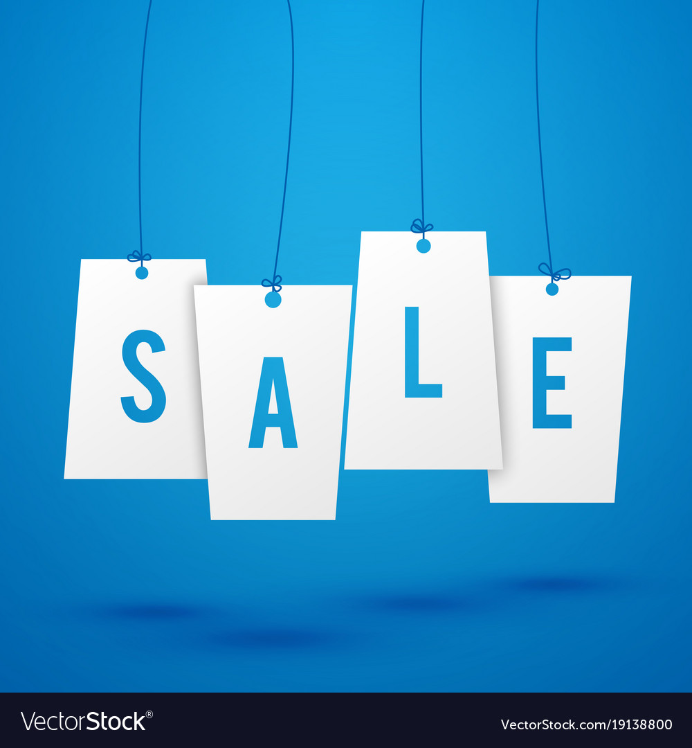 Sale Advertisement Background Royalty Vector Image