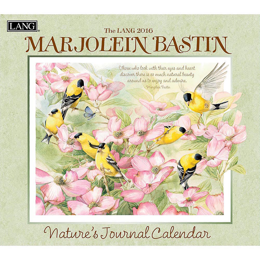 Marjolein Bastin Nature S Journal Wall Calendar