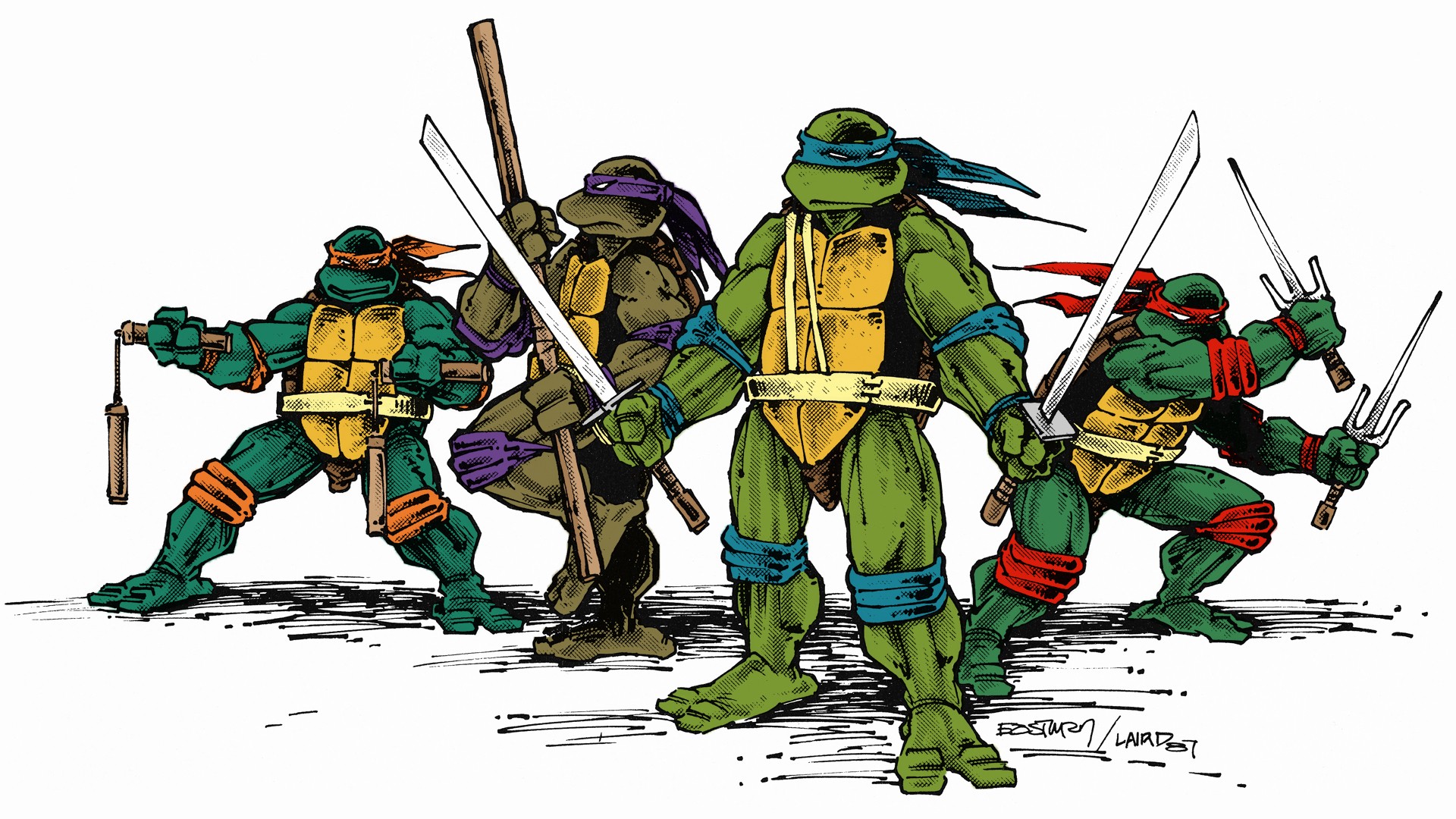 Classic Teenage Mutant Ninja Turtles Wallpaper Teenage Mutant Ninja