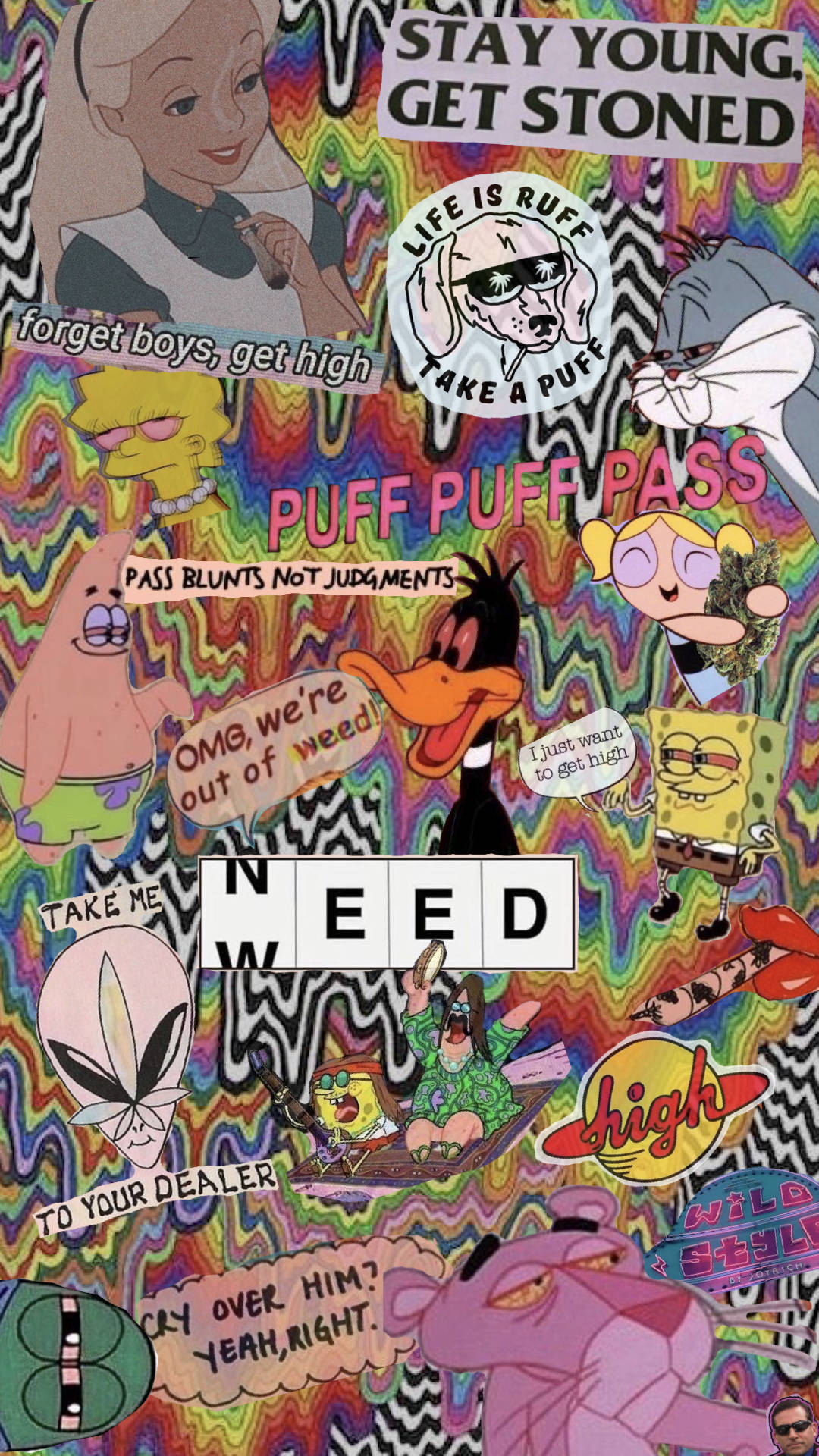 Weed Aesthetic Wallpaper