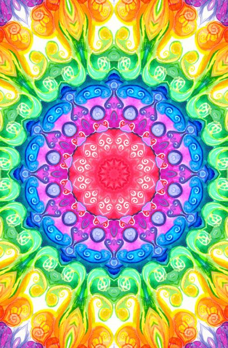 MANDALA Iphone Wallpaper Mandala S Mandala Color Colorful Mandala 459x700