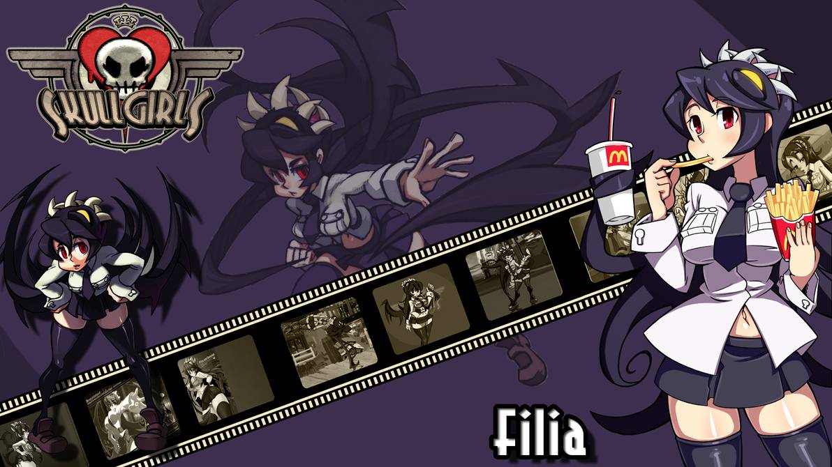 Skullgirls Filia Wallpaper By Ariff78