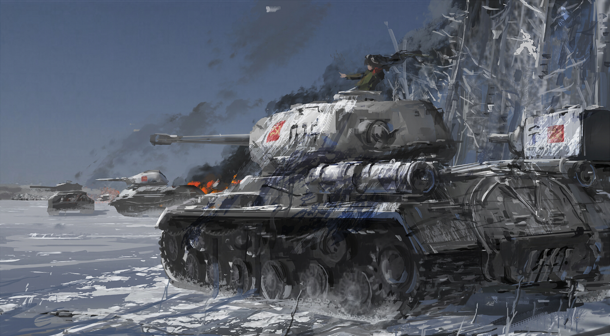 Girls Und Panzer HD Wallpaper Background Image