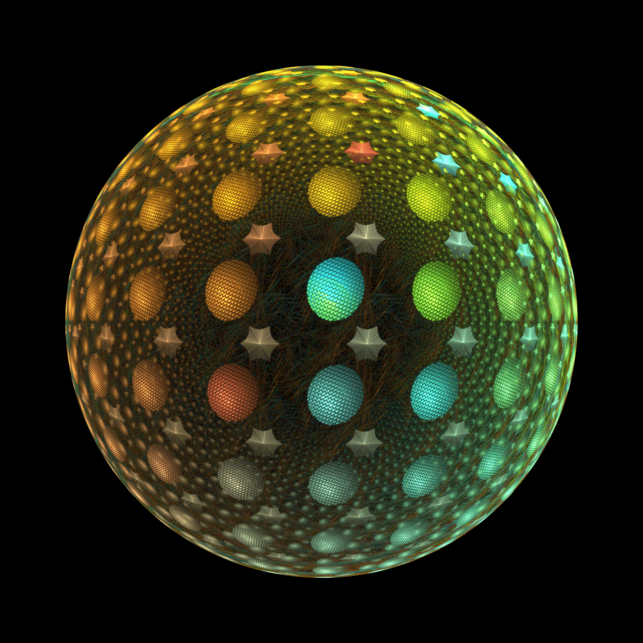 Fractal Disco Ball Animation By Baba49