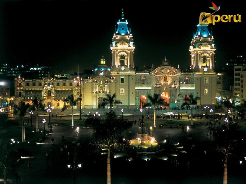 Lima Cathedral Peru wallpaper