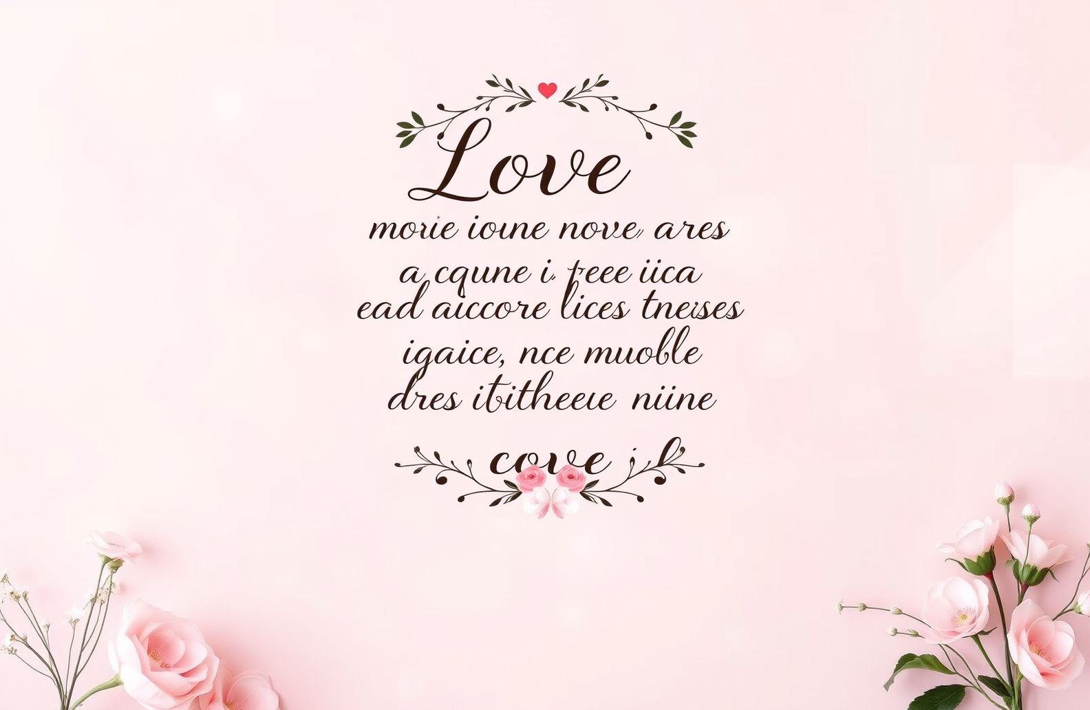 Wallpaper With Love Quotes