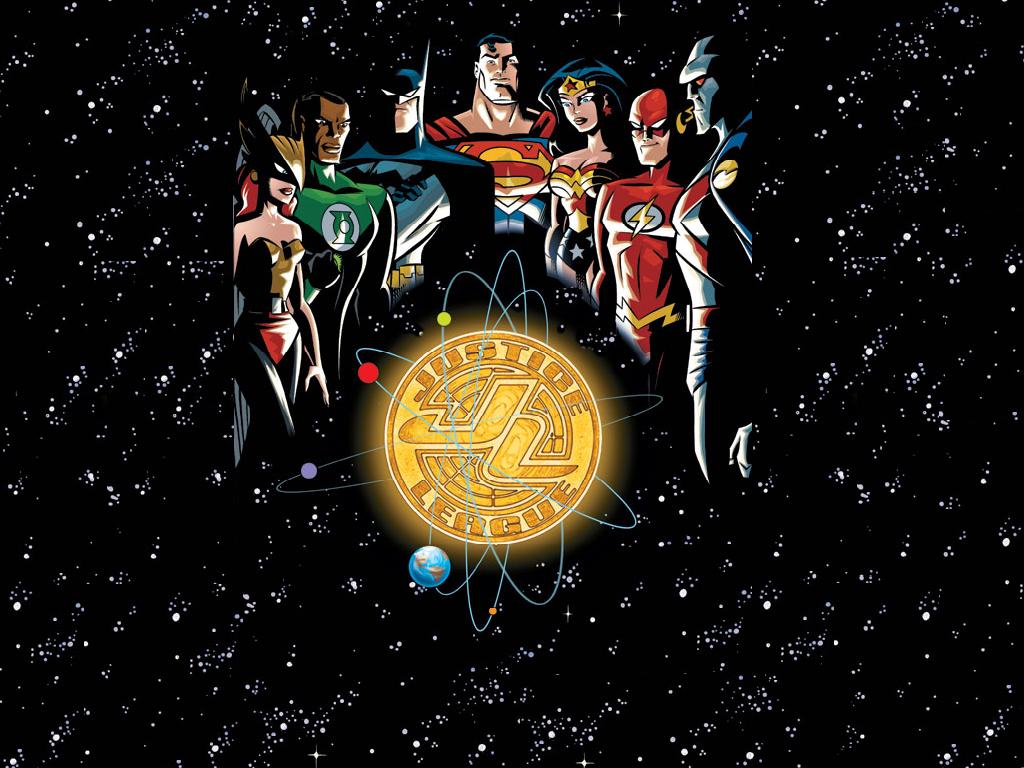  Download Superhero Science Fiction Wallpaper The Justice League 1024x768