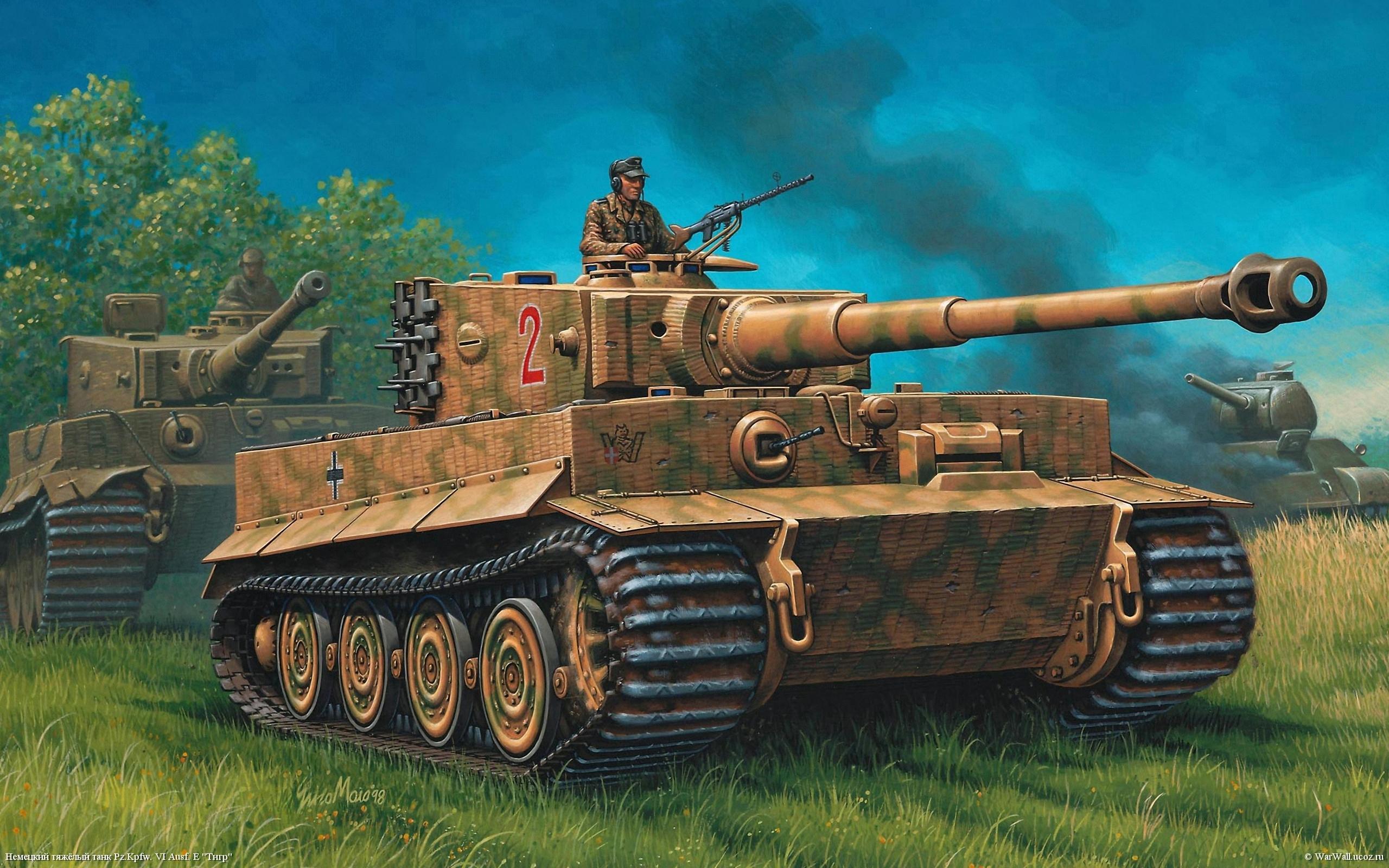 Tank tiger war drawing wallpaper   ForWallpapercom