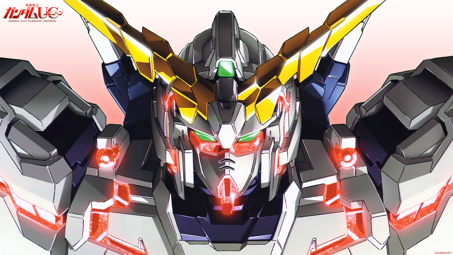 Gundam Puter Wallpaper Desktop Background Id