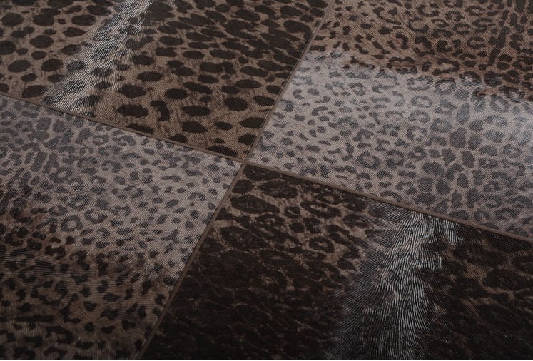Leopard Print Designer Wallpaper Deep Embossed Design Art