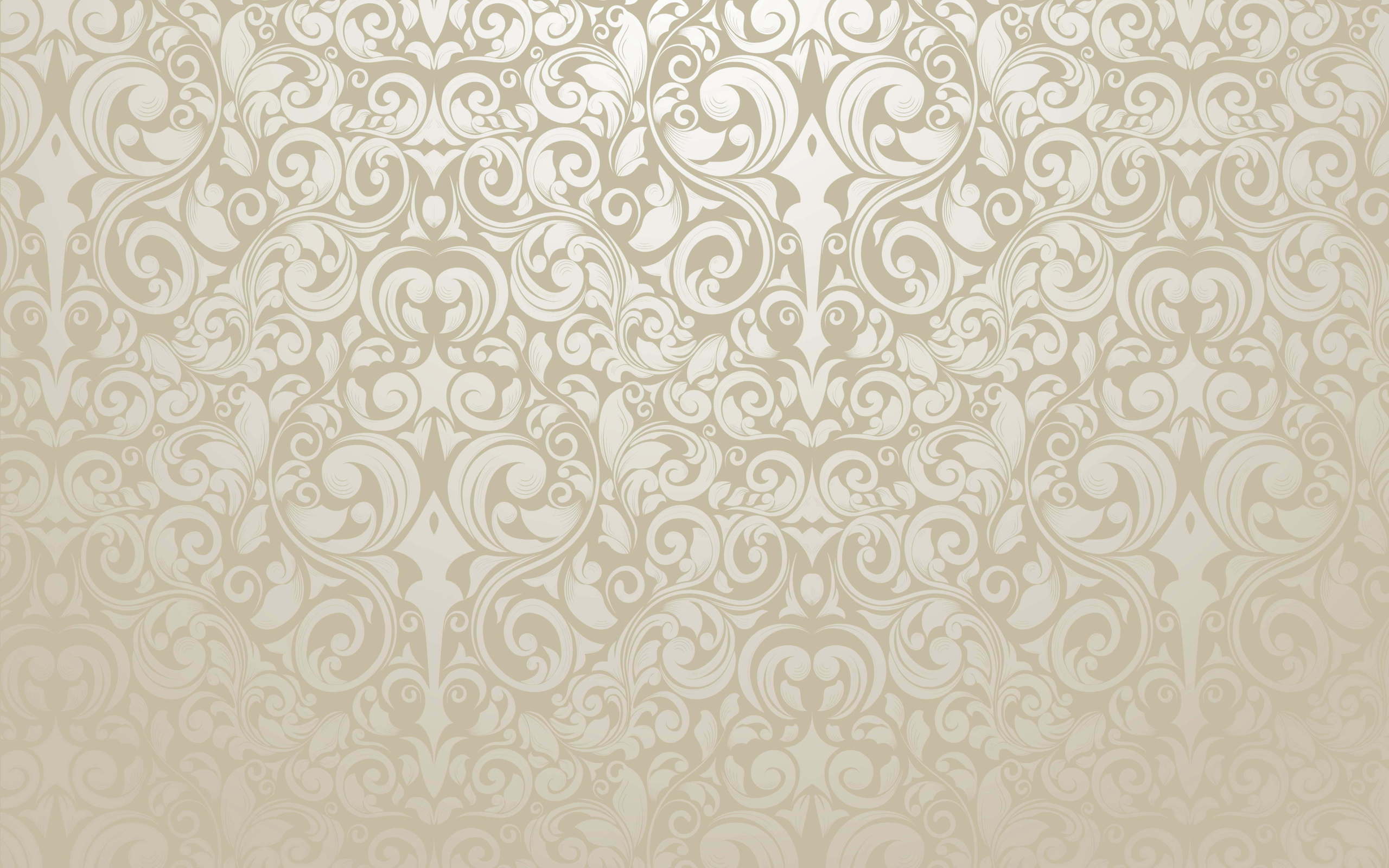 Attachment For Vintage Pattern HD Wallpaper In Gold Color Card
