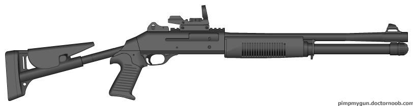 Swat Benelli M4 Shotgun By Huntrag94