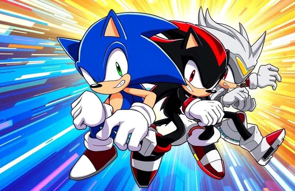 Sonic Shadow And Silver Wallpaper