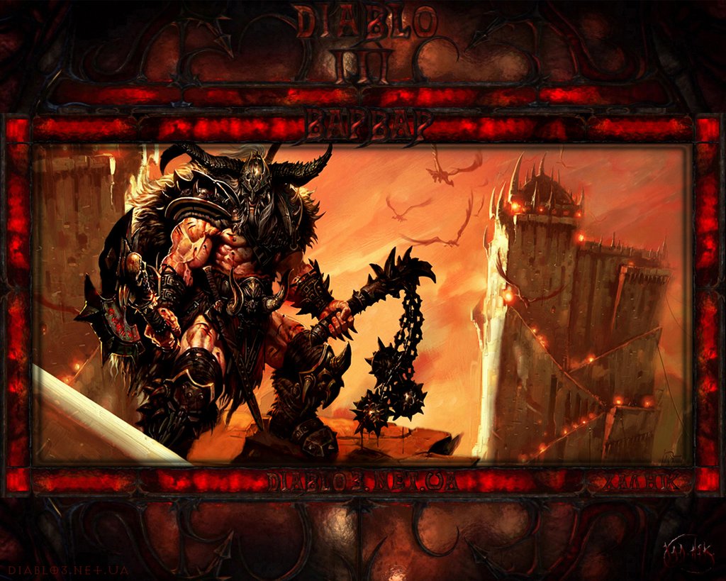 Diablo Wallpaper Barbarian HD In Games Imageci