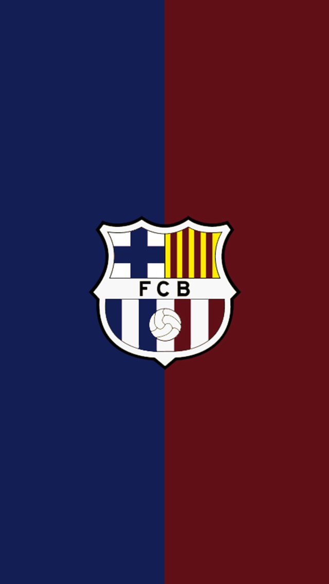Fc Barcelona Flag iPhone