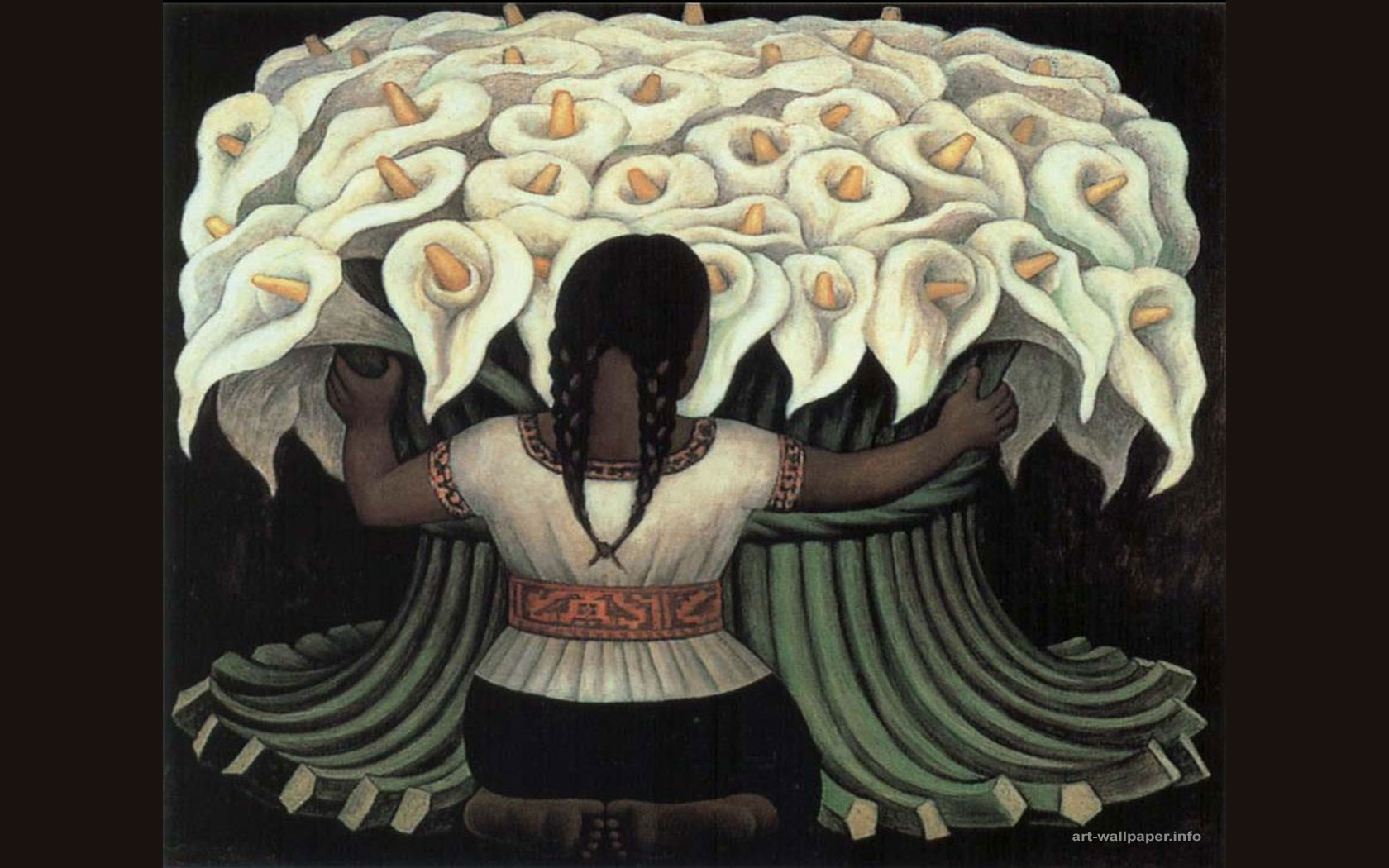 Diego Rivera Wallpaper Art Painting