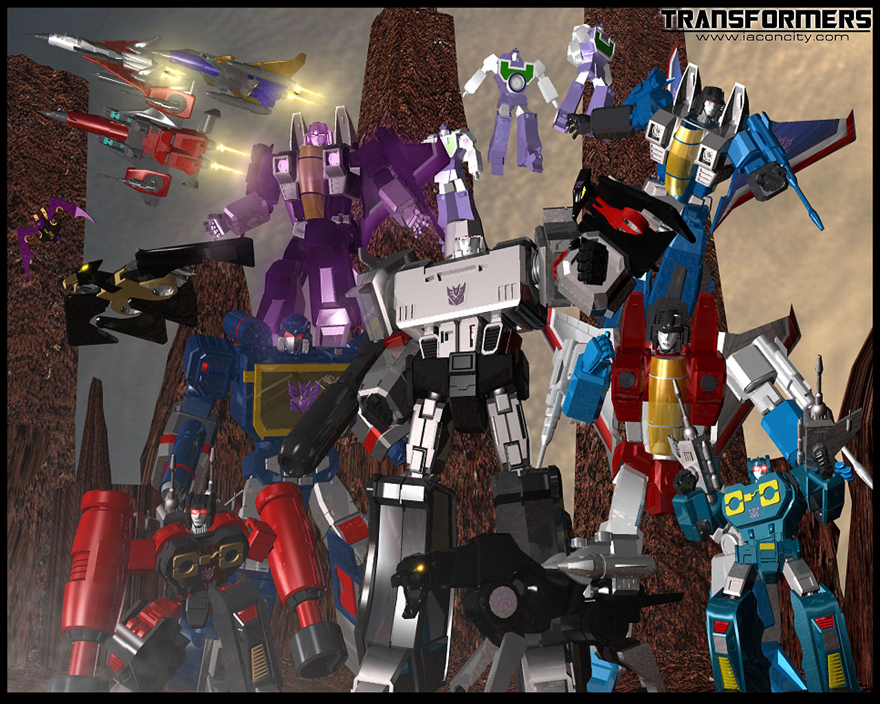 Transformers Generation Wallpaper Full Size G1 Decepticons