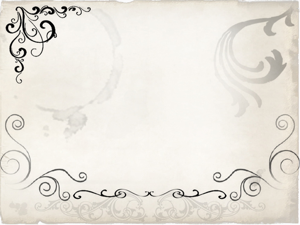 Floral Swirly Frame Ppt Background For Your Powerpoint Templates