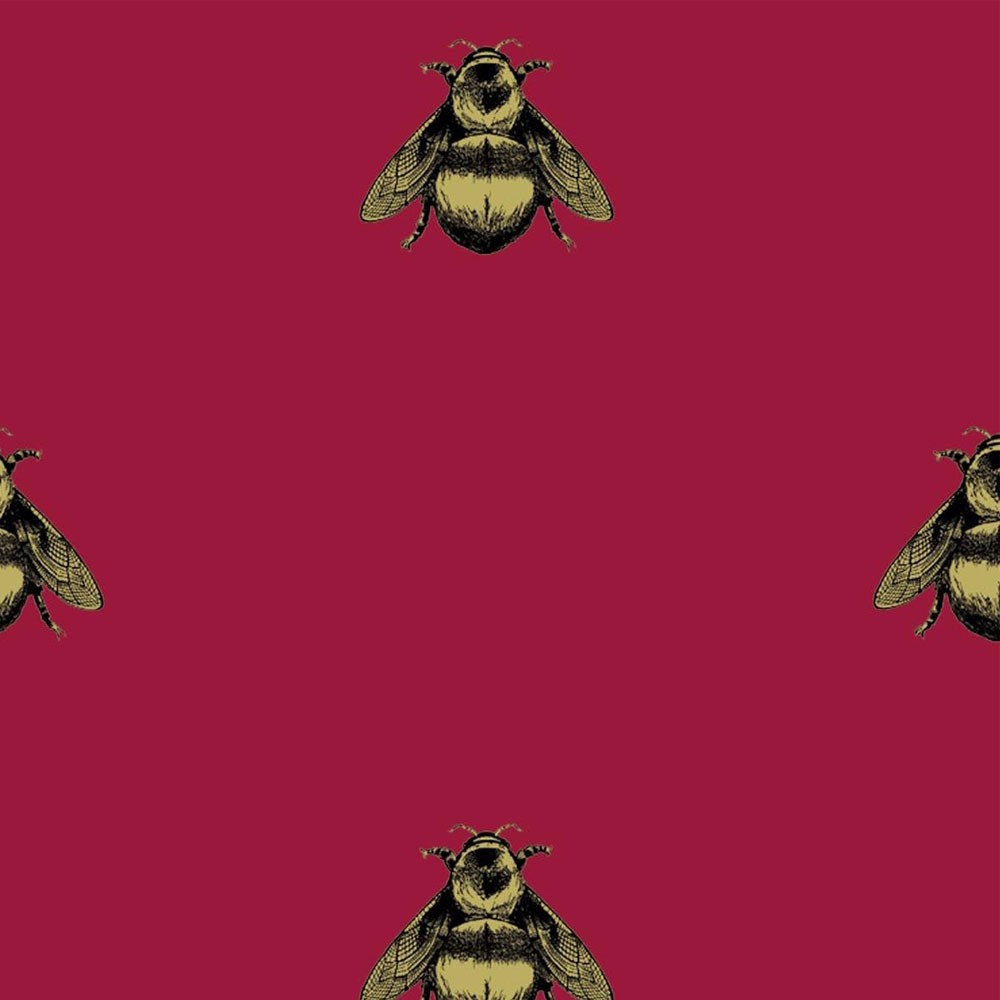 Timorous Beasties Napoleon Bee Wallpaper Occa Home Uk