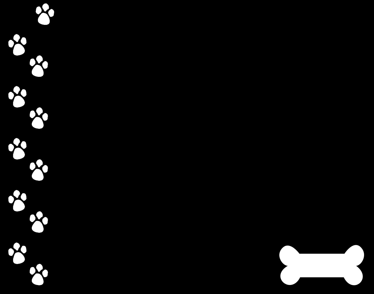 black dog paw logo