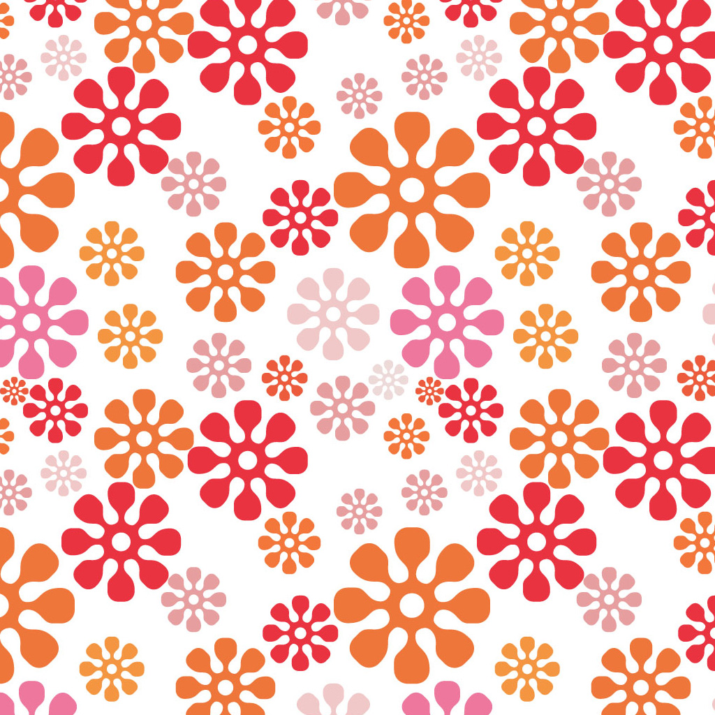 Flower Pattern Wallpaper Widescreen HD