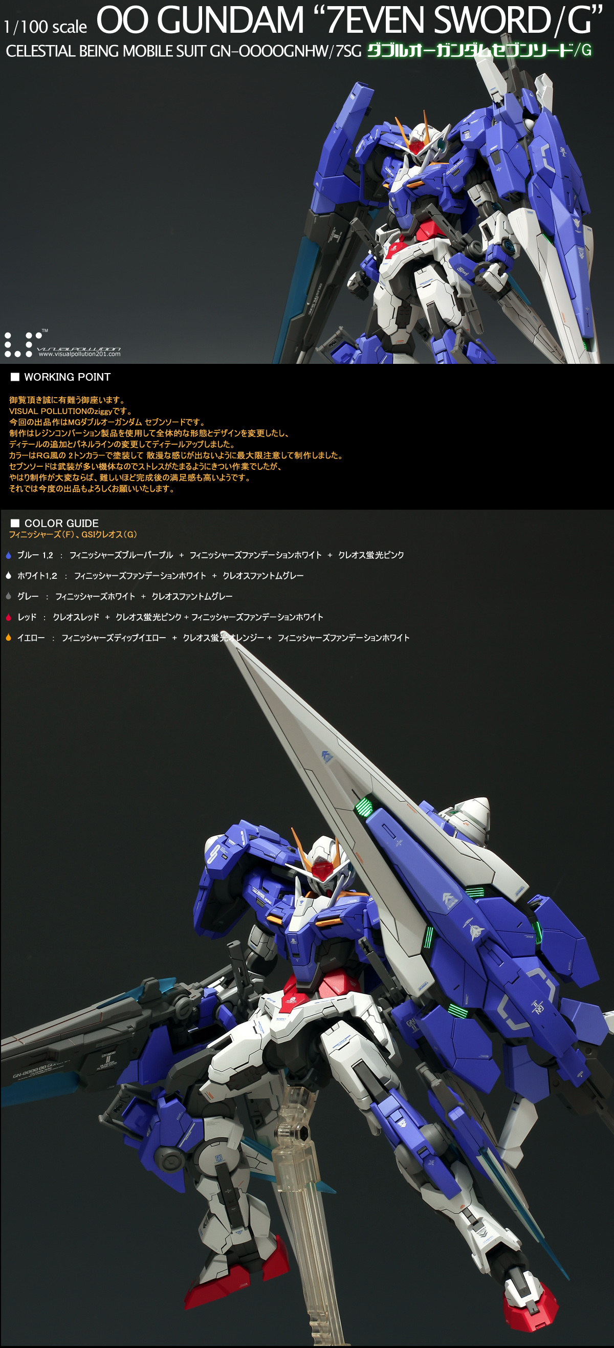 Mg Gundam Seven Sword G Work By Visualpollution