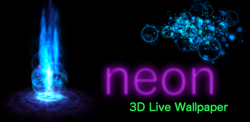 Neon 3d Live Wallpaper App8ite