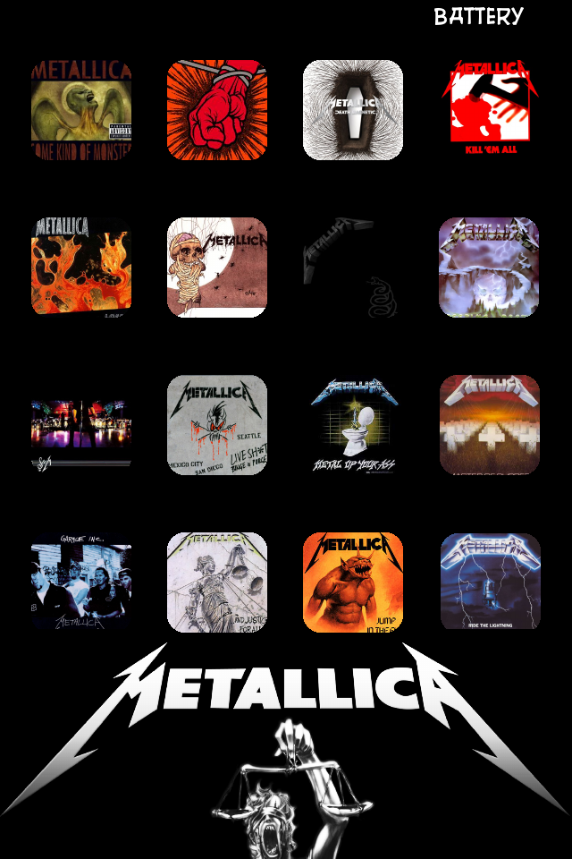Metallica iPhone Ipod Wallpaper By Seano Ledouche
