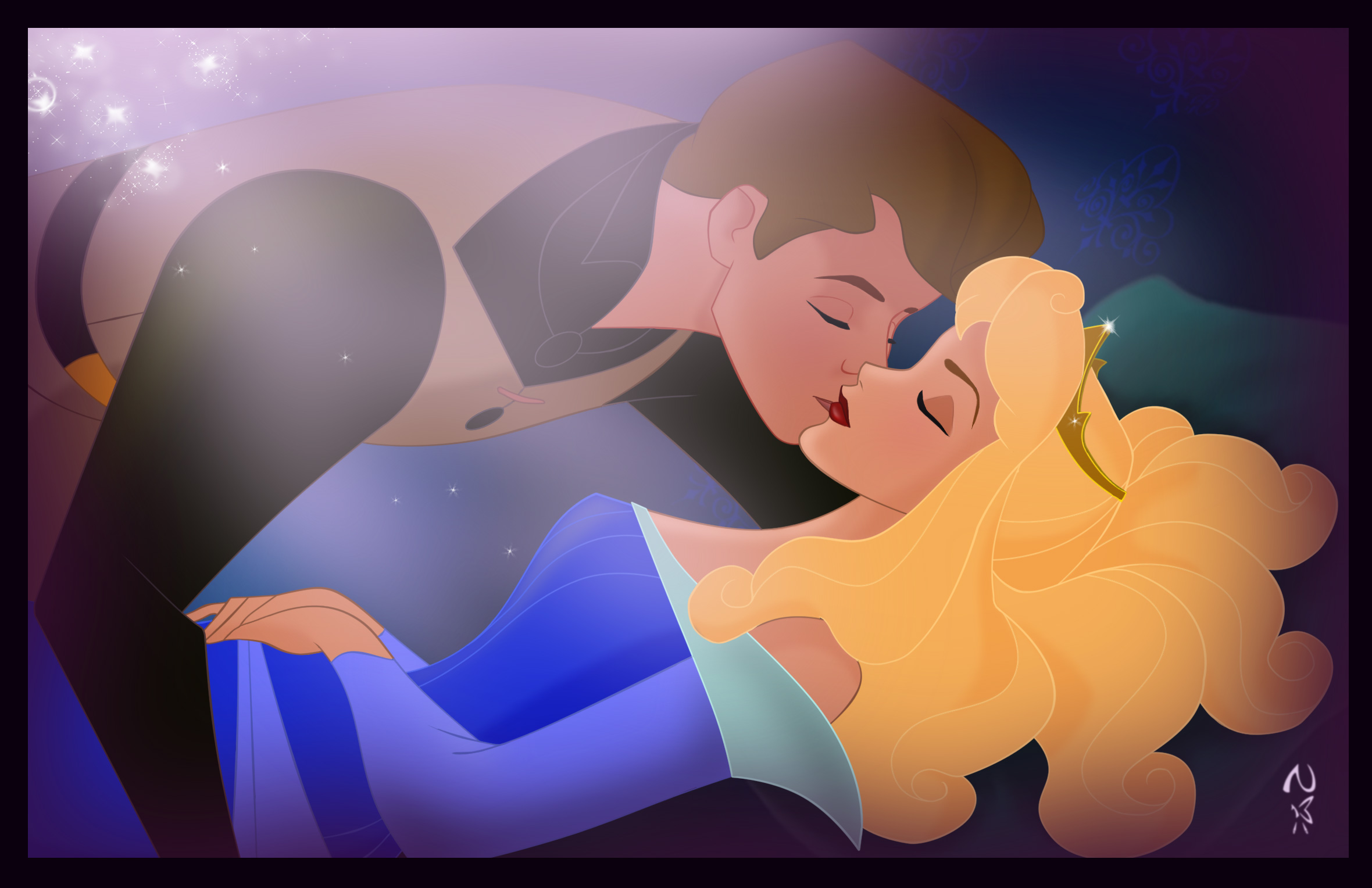 Sleeping Beauty Desktop Wallpaper