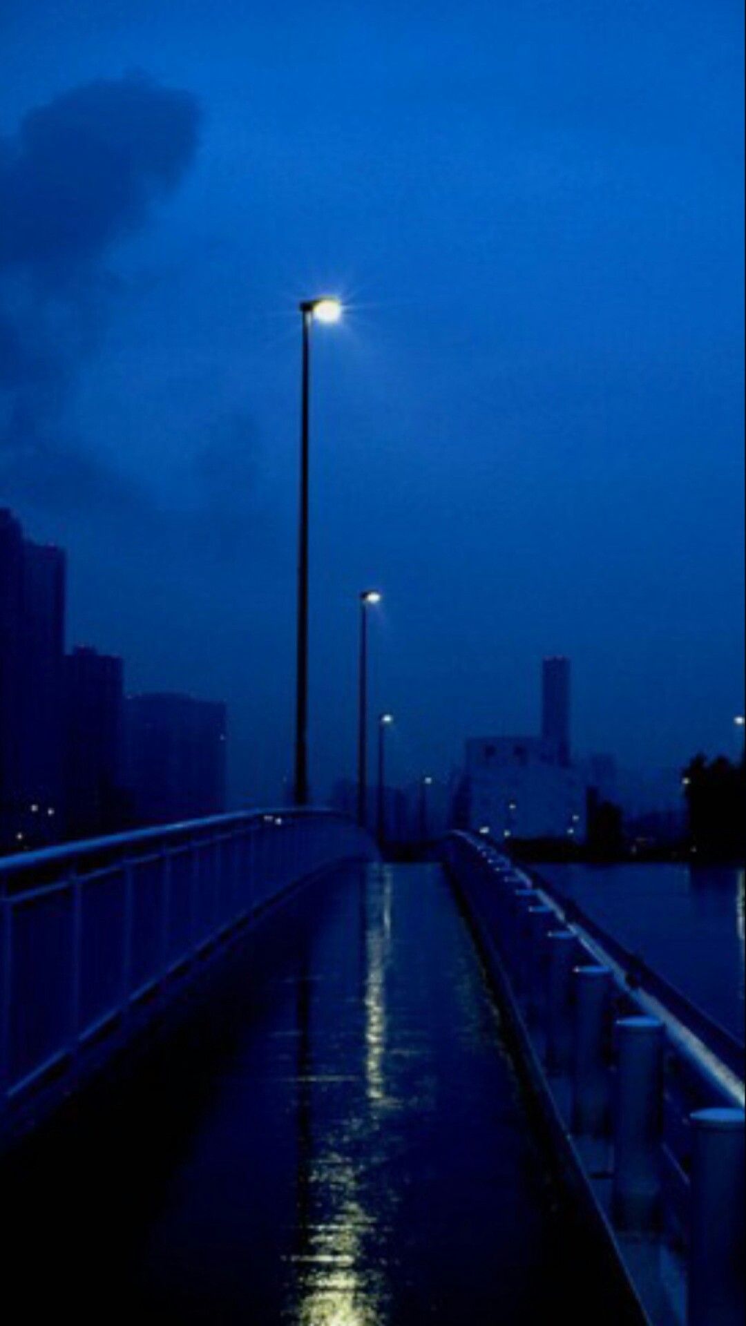 Dark Blue Aesthetic Wallpaper