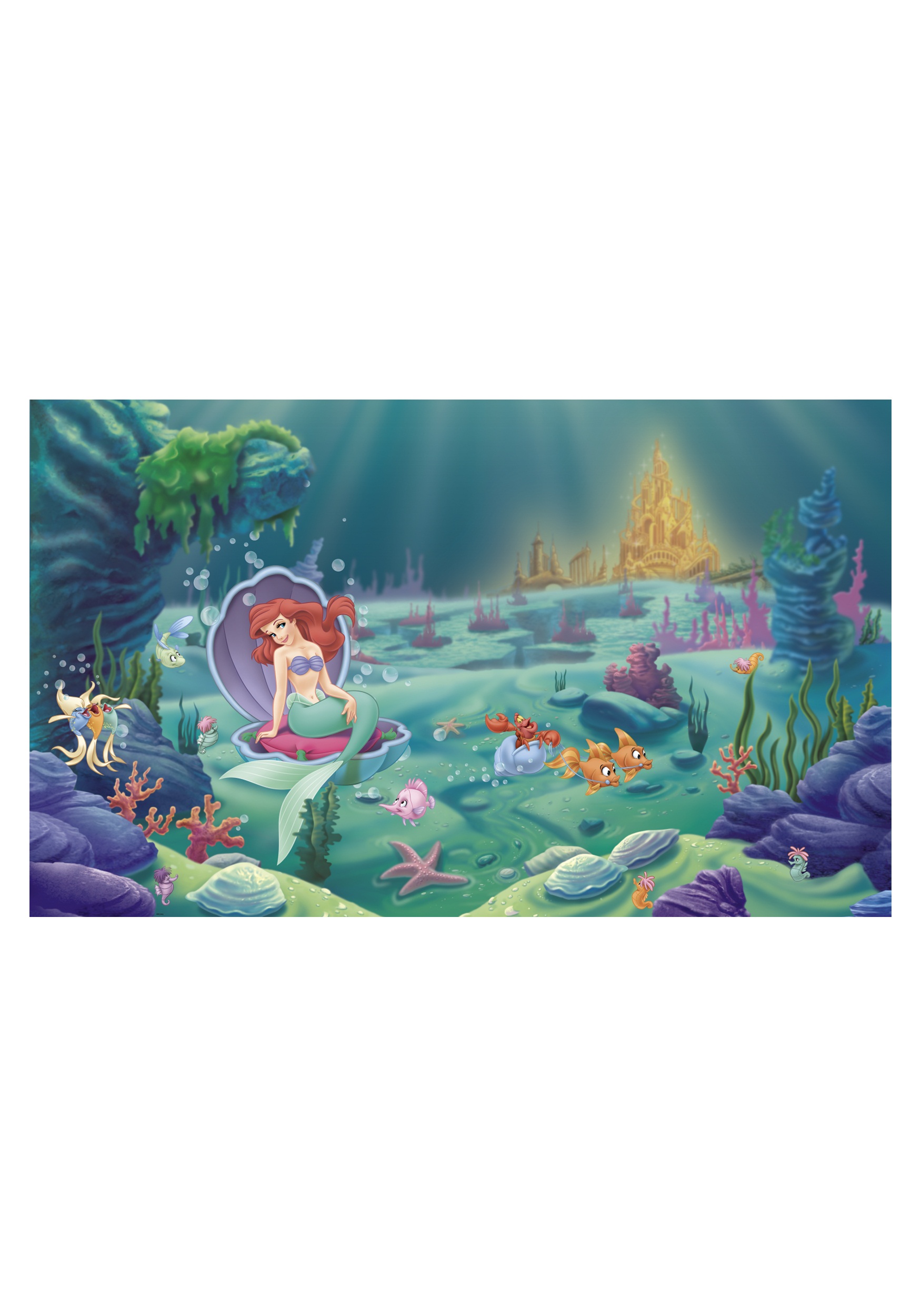 Little Mermaid Wallpaper Border High Definition
