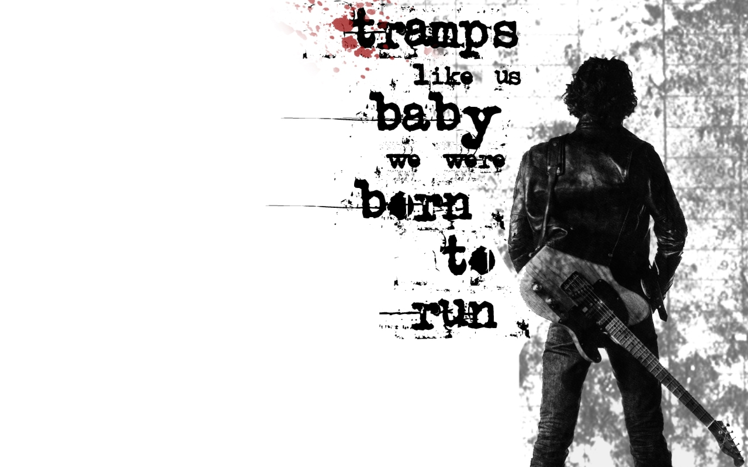 Springsteen Lyrics Wallpaper