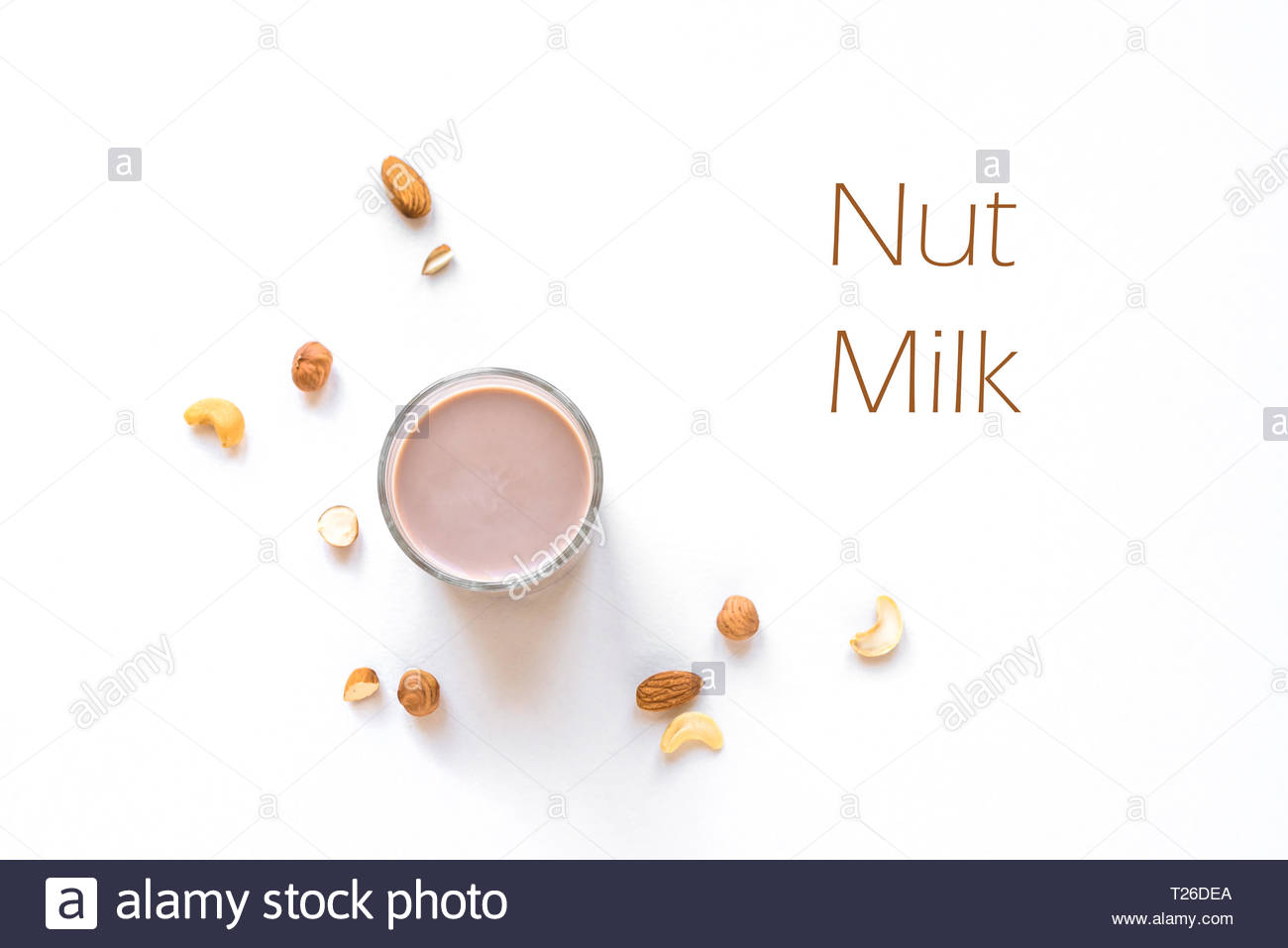 Free download Nut Milk alternative isolated on white background copy