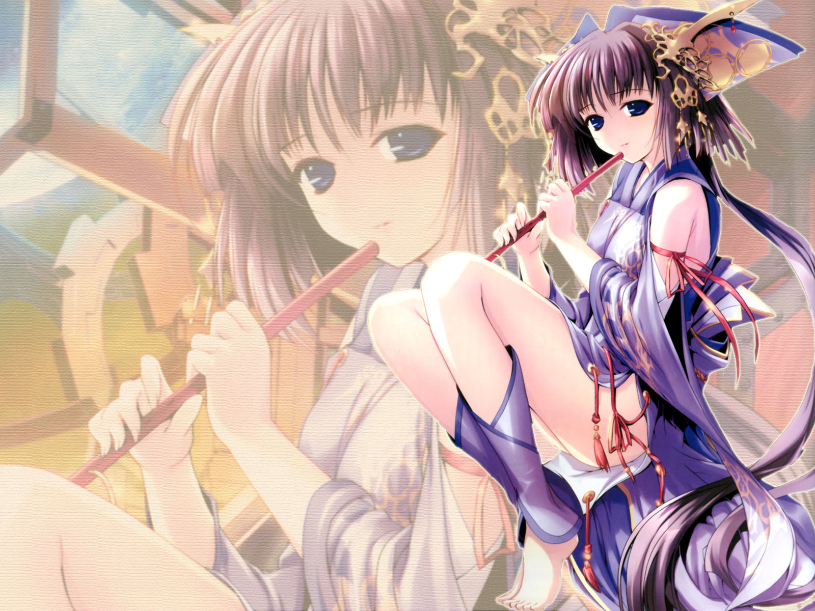 Anime Wallpaper Catgirl Girl Background