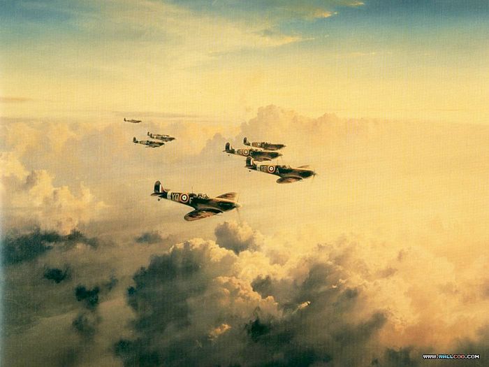  01   Aircraft Painting Combat Aircraft of World War II Wallpaper 29