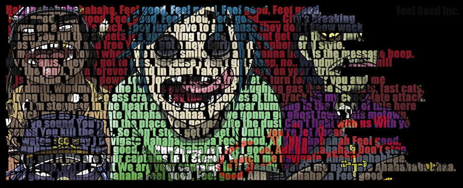 Free Download Gorillaz Feel Good Inc By Atomicartistow 900x366 For Your Desktop Mobile Tablet Explore 48 Feel Good Inc Wallpaper Find Me A Good Wallpaper