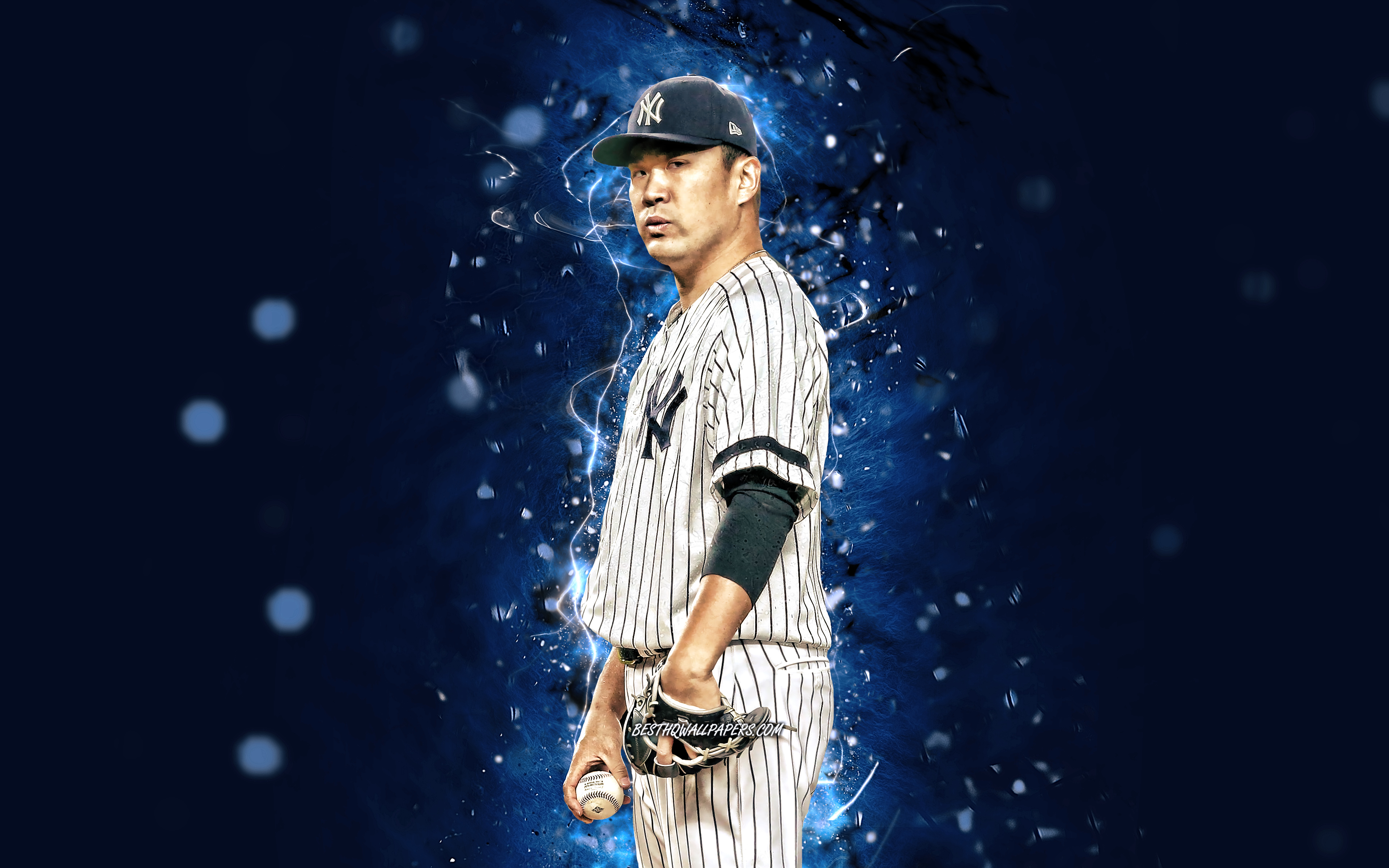 Wallpaper Masahiro Tanaka 4k Mlb New York Yankees
