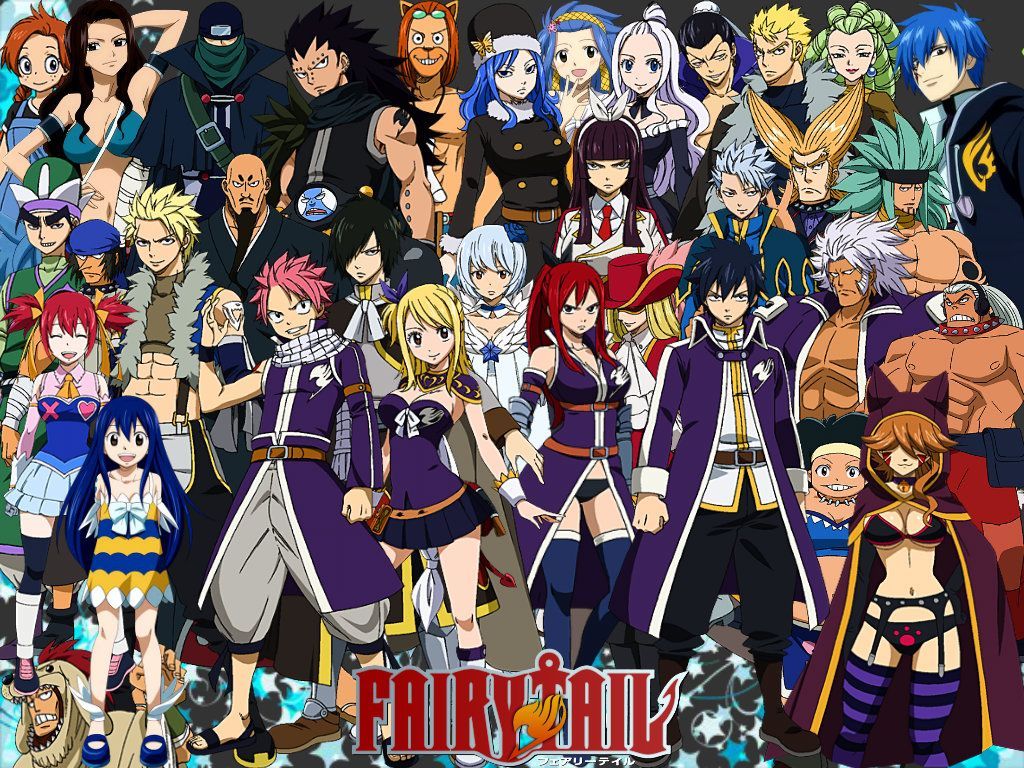 Fairy Tail Characters Wallpaper Group