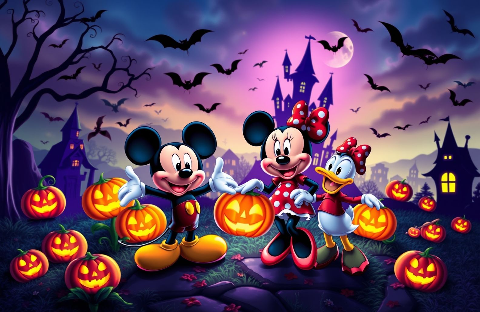 Disney Halloween Wallpaper Background