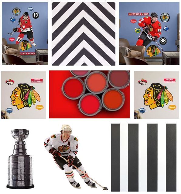 Stanley Cup Champion Chicago Blackhawks Design Use Fathead Wall