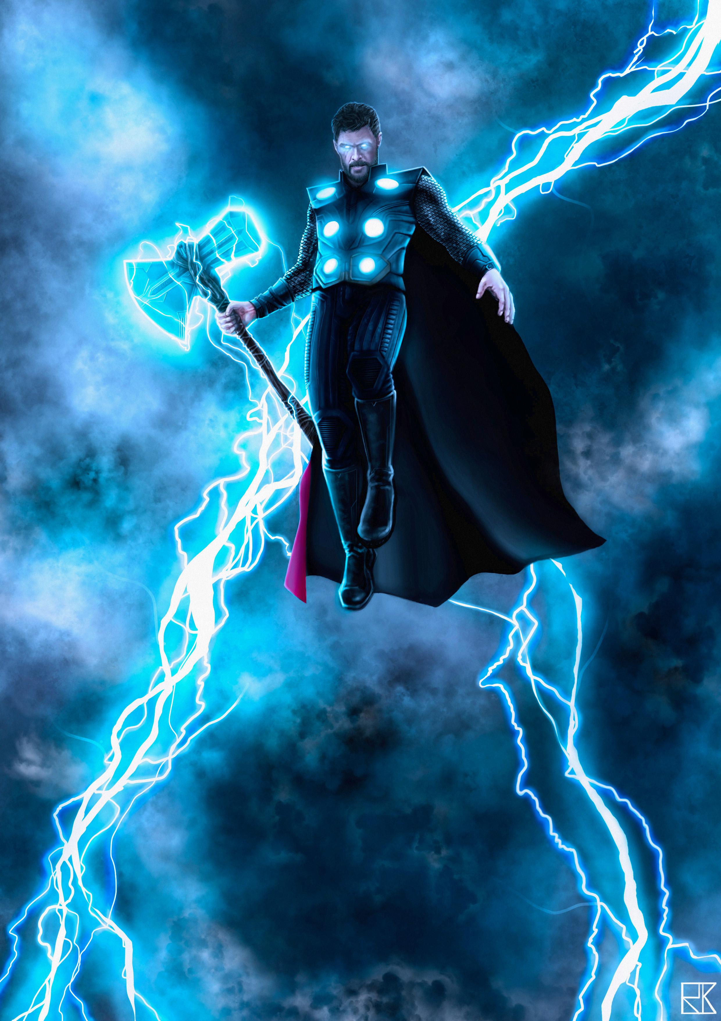 Fan Art Bring Me Thanos Digital Painting Marvelstudios