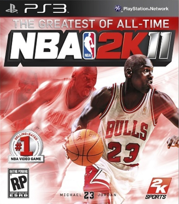 The Cover Art For Nba 2k11 Featuring Michael Jordan As Star