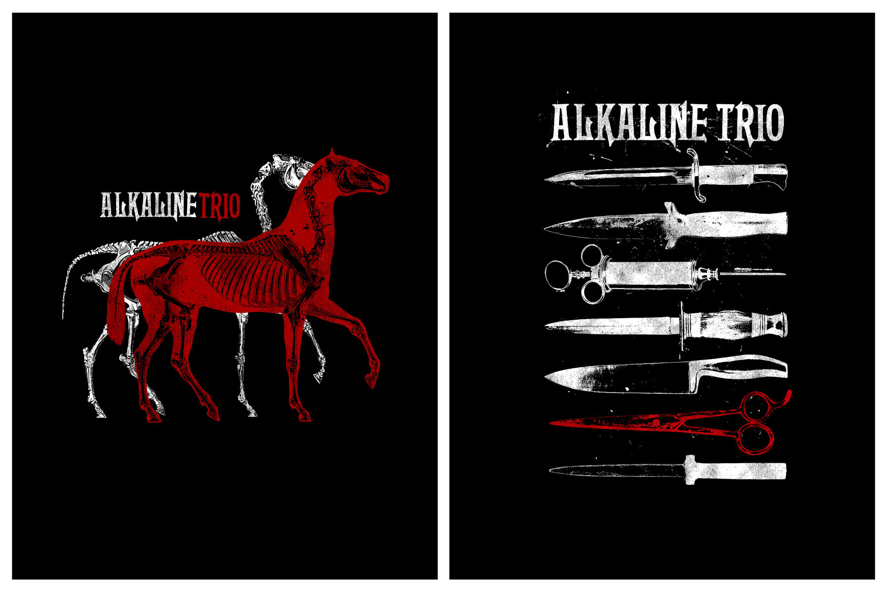 Alkaline Trio Apparel Designs