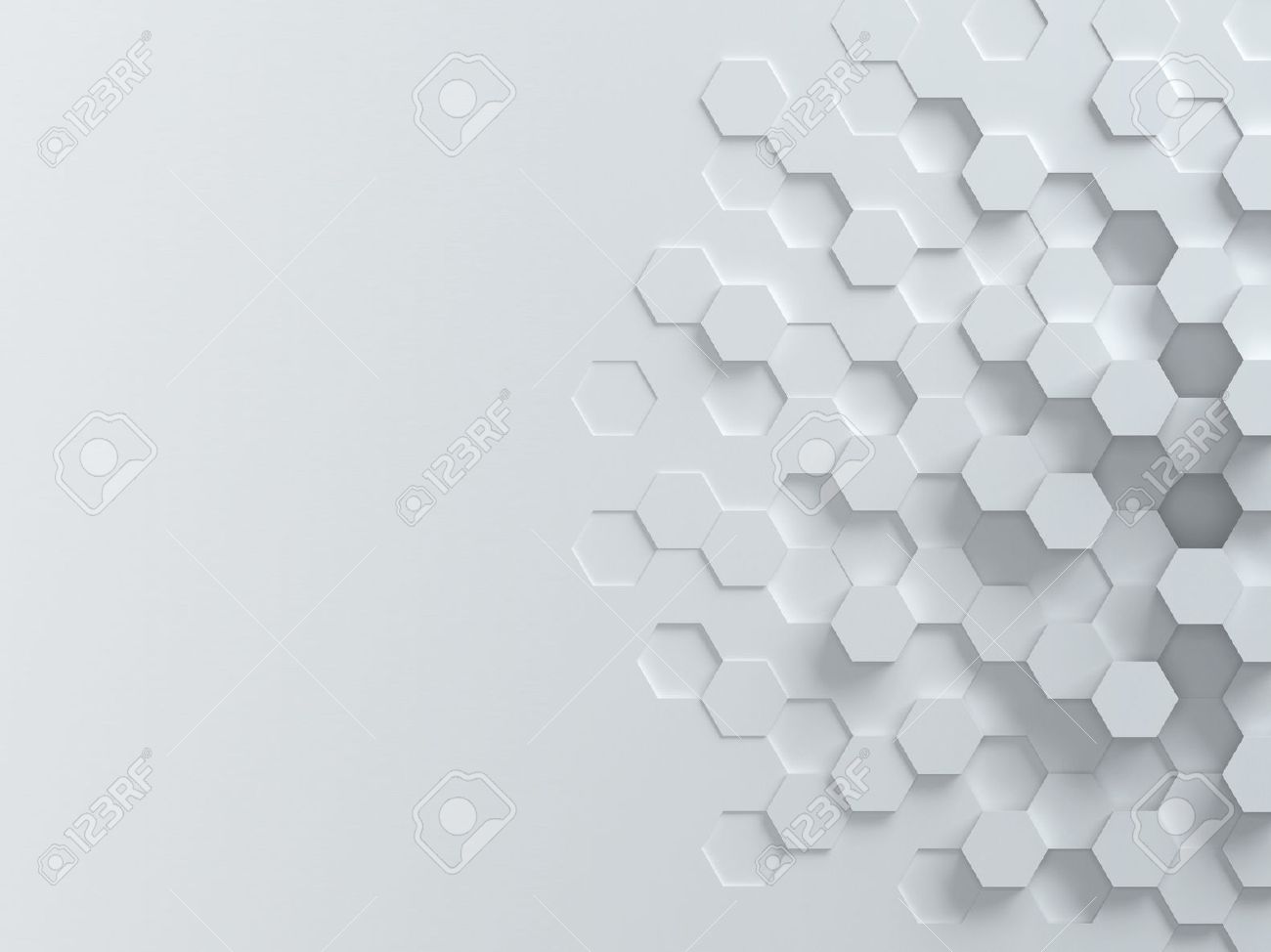 Hexagonal Abstract 3d Background Stock Photo Picture And Royalty